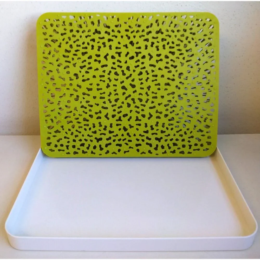 Boon Lawn Countertop Drying Rack in Spring Green